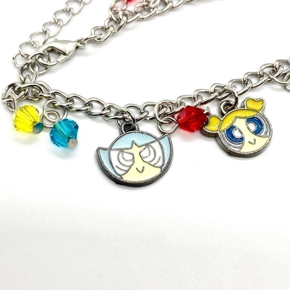 POWERPUFF Girls Charm Bracelet - Picture 3 of 8